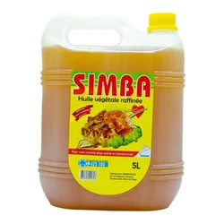 Simba refined vegetable oil 5l