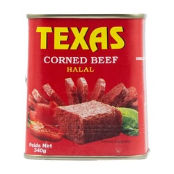 Texas salted canned beef 340g