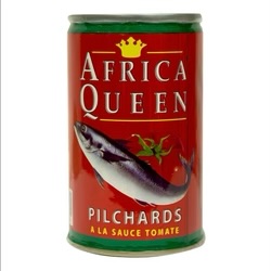 Africa queen pilchards in tomato sauce 425g